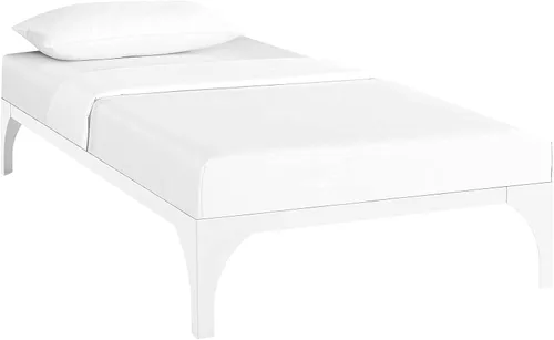 Miniatura 9 de Plataforma de metal para cama Modway Ollie. Tamaños: twin, full, queen y king, Metal, Plateado