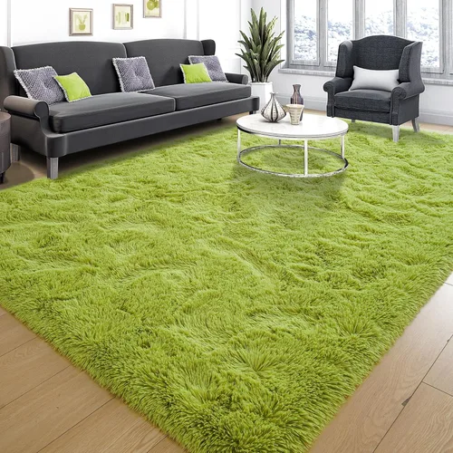 Miniatura 59 de Tepook Alfombras súper suaves y esponjosas para sala de estar, alfombras de área de 8 x 10 pies para dormitorio, alfombra moderna peluda, alfombras