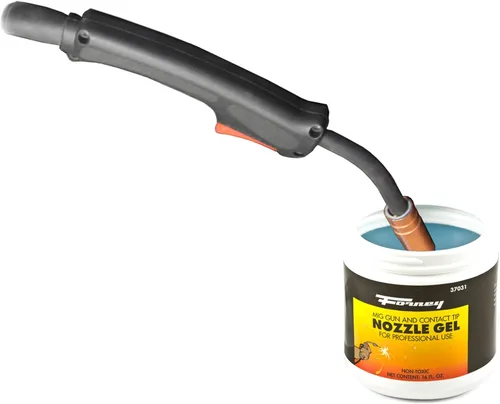 Miniatura 3 de Forney 37031 Gel de boquilla para soldadura Mig, 16 onzas, color blanco