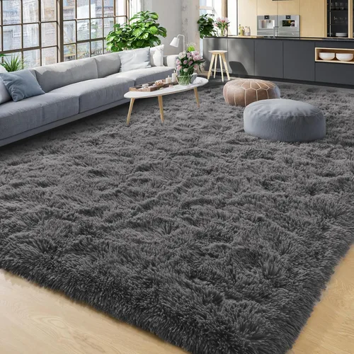 Miniatura 27 de YJ.GWL Alfombras de pasillo para pasillo, 2 x 4, lavables, pequeñas, color gris, para sala de estar, dormitorio, alfombra suave y esponjosa