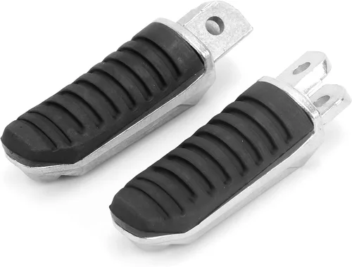Miniatura 6 de Reposapiés delantero para motocicleta, 1 par de clavijas de pie pedales para Yamaha FJR1300 FZ1 FZ400 FZ6 FZ6R