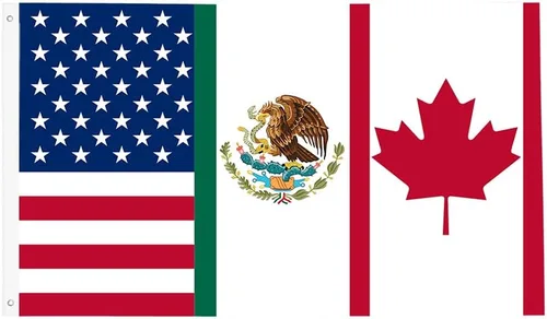 Miniatura 25 de Banderas de México 3x5 pies, bandera mexicana divertida para el hogar, patio, casa, jardín, banderas para fiestas navideñas, decoraciones interiores