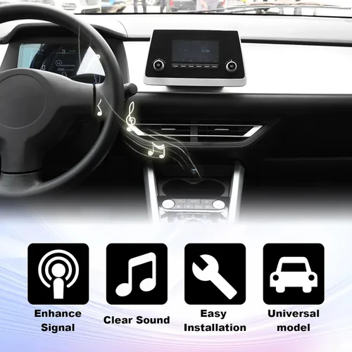 Miniatura 7 de Amplificador de coche de 12 V 25 db – Amplificar la señal y reducir el ruido AM FM Radio Universal Car FM AM Amplificador de radio para coche