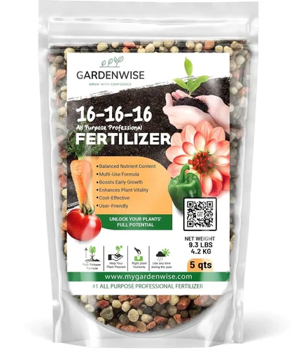 Miniatura 45 de Gardenwise Fertilizante Soluble en Agua 20-20-20 – Polvo para Alimento Líquido de Plantas para Plantas de Interior y Exterior, Orquídeas, Vegetales