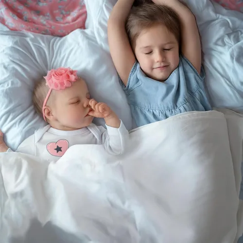 Miniatura 5 de JIZHI Muñecas de bebé Reborn realistas Niña, muñeca de bebé real de cuerpo suave de 17 pulgadas, muñeca de silicona de vinilo realista de cuerpo