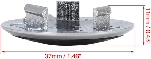 Miniatura 2 de X AUTOHAUX Cubierta de insignia de 5 velocidades para VW Beetle Passat Golf GTI