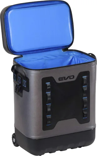 Miniatura 5 de Evolution - Hielera con ruedas EVO, de alta calidad, resistente a fugas, con parte superior moldeada de ABS, 8 bucles para accesorios, mango