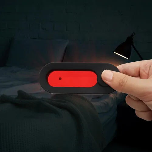 Detector de cámara oculta, detector de dispositivo oculto LED con visor infrarrojo – Buscador de cámara antiespía de tamaño bolsillo localiza la