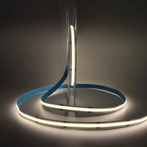 Miniatura 11 de COB - Tira de luces LED, 16.4 ft/16.4 pies, flexible, flexible, flexible, flexible, luces de cuerda LED COB, 12 V, 320 LEDs/m, blanco cálido, 3000