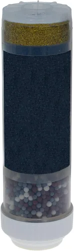 NU Aqua Filtro de agua de repuesto para encimera - Alcalino de 8 etapas - Filtración de agua potable y dispensador para fregadero de cocina -