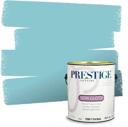 Miniatura 210 de PRESTIGE Pintura interior e imprimación en uno, azul cielo, semi-brillante, 1 galón