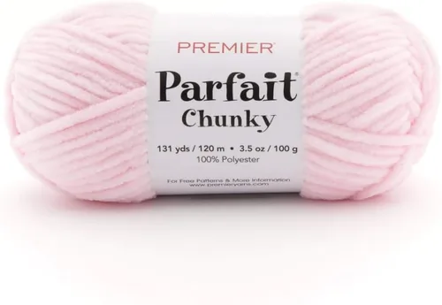 Miniatura 29 de Premier Parfait Hilo Grueso - Súper Voluminoso para Tejer y Hacer Ganchillo, Chenilla, Sunshine