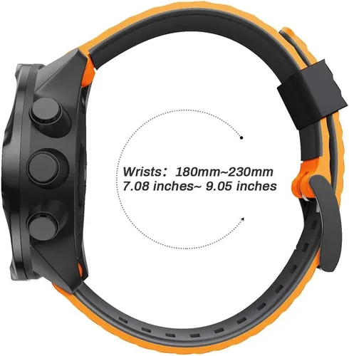 Miniatura 3 de NotoCity Correa de repuesto compatible con Suunto 7 de silicona suave Suunto 9 para hombres y mujeres, correa de reloj para Suunto 7/Suunto 9 Verde