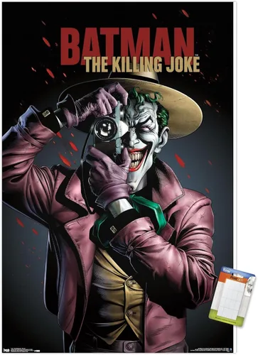 Miniatura 12 de Trends International DC Comics Movie - Póster de pared de arte clave, 14.725 x 22.375 pulgadas, versión enmarcada de madera de granero