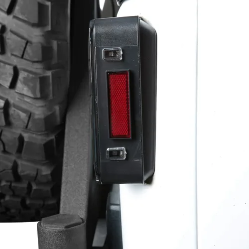 Miniatura 4 de Hooke Road Wrangler JK - Conjunto de luz trasera con luz de freno y señal de giro, compatible con Jeep JK Wrangler 2007-2018