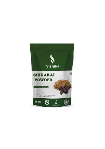 Shikakai Powder for Hair Limpiador natural para cabellos luxiriosos y suaves, 3.53 oz (paquete de 1)