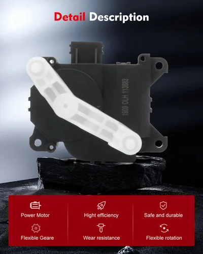 Miniatura 3 de cciyu Actuador de puerta de aire A/C mezcla de temperatura Actuador de puerta de repuesto para 2003 2004 2005 2006 2007 para Honda Accord 79160SDAA01