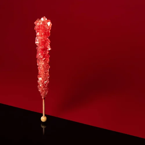 Miniatura 7 de Candy Envy - Palitos de azúcar Red Rock Candy - Sabor a fresa - 12 Indiv. envueltos