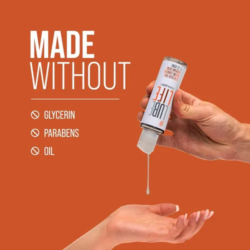 Miniatura 5 de LubeLife Ultra Slick Thick Lubricante a Base de Silicona, Resistente al Agua, Lubricante de Silicona Grueso para Hombres, Mujeres y Parejas, 4 onzas