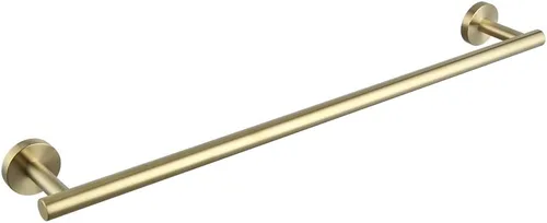 Miniatura 23 de Barra de toalla de mano de baño de 24 pulgadas en negro mate SUS 304 de acero inoxidable para montaje en pared..