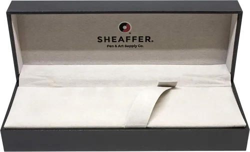 Miniatura 4 de Sheaffer Bolígrafo de punta redonda cromada grabada intensamente con tapa cromada y ribete Cromo grabado