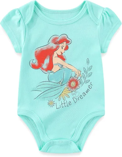 Miniatura 3 de Disney Minnie Mouse Fabulous - Paquete de 5 mamelucos para niñas recién nacidas, bebés y bebés