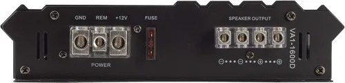 Miniatura 4 de Power Acoustik VA1-1600D Serie Vertigo 1,600 vatios Max Monoblock Clase D Amp
