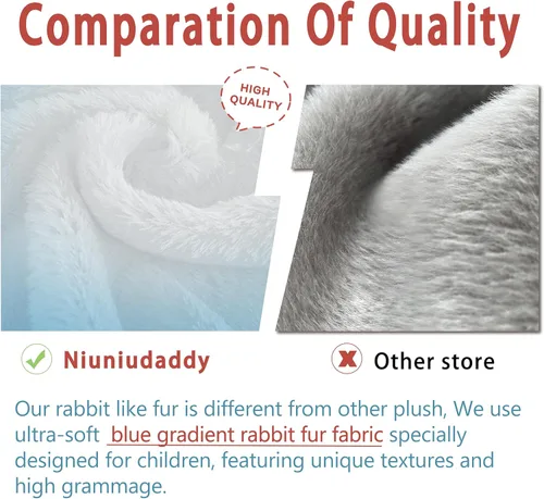 Miniatura 8 de Niuniu Daddy 23 pulgadas 3.3 libras de peluche con peso de medusa para niños y adultos, lindos animales de peluche con peso de medusa, almohada