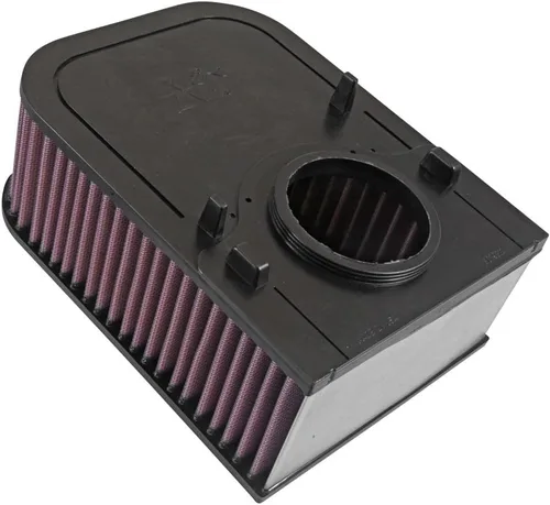Miniatura 3 de K&N Filtro de Aire del Motor de Flujo Alto Original de Toda la Vida: Aumenta la Potencia y la Aceleración, Lavable, Premium, Filtro de Aire