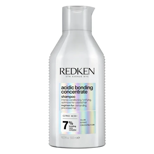 Redken Acidic Bonding Concentrate Shampoo For Damaged Hair Repair - Strengthens and Repairs Weak and Brittle Hair, Sulfate-Free, With Citric Acid