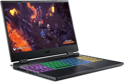 Miniatura 2 de acer Nitro AN515 Laptop para juegos Intel 10-Core i7-12650H 16GB 1TBGB SSD 15.6 pulgadas Full HD RBG Teclado retroiluminado NVIDIA RTX 4050 Win 11