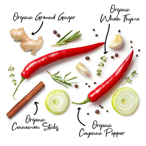 Miniatura 8 de Home Cook - Juego de especias y condimentos orgánicos, paquete variado de 18 frascos, juego de iniciación completo, gran barbacoa, parrilla