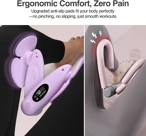 Miniatura 4 de Thigh Master - Dispositivos de ejercicio para suelo pélvico, ejercitador Kegel, entrenador muscular para suelo pélvico, entrenador interior de muslo