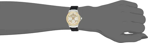 Miniatura 4 de Guess Reloj analógico de cuarzo para mujer con pulsera de silicona W1291L1 Negro - Reloj de cuarzo