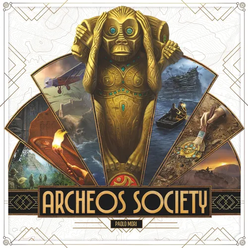 Miniatura 2 de Asmodee Archeos Society - Juego de mesa de estrategia temática de arqueología, emocionante exploración y aventura para niños y adultos, mayores