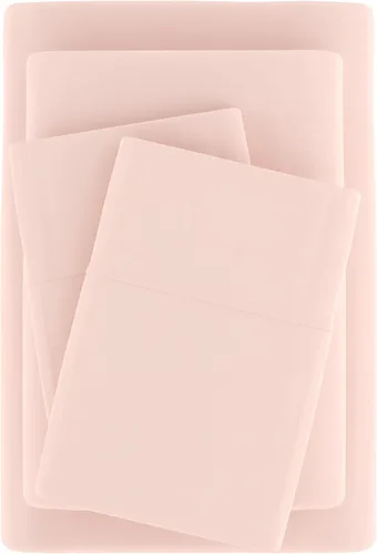 Miniatura 7 de ienjoy Home Linen Market - Juego de sábanas de 6 piezas, color rubor, tamaño King Blush