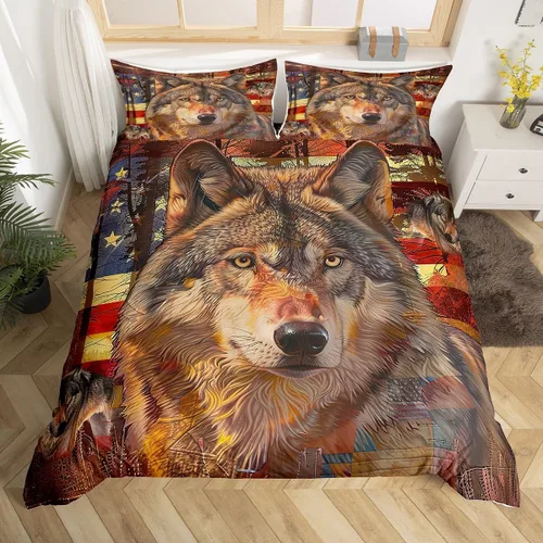 Miniatura 19 de Juego de ropa de cama con estampado de piel de vaca para niños, juego de funda de edredón con patrón de piel de vaca, juego de funda de edredón