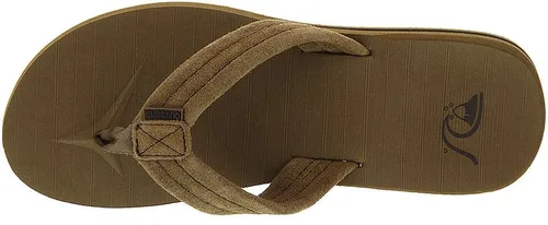 Miniatura 2 de Quiksilver Men's Carver Suede 3 Point Flip Flop Athletic Sandal