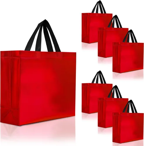 Miniatura 72 de Nush Nush - Bolsas de regalo reutilizables azul aguamarina a granel (azul aguamarina - Tamaño mediano - Juego de 30)