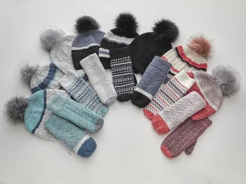 Miniatura 5 de VIA BY SKL STYLE Women's Recycled Knit Mittens