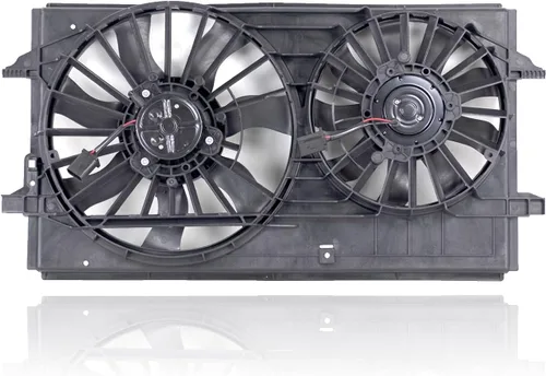 Miniatura 2 de Conjunto de ventilador de condensador y radiador dual, Pacific Best Inc. Compatible/Repuesto para GM3115208 07-09 Chevrolet Malibu 3.5L, 08-10