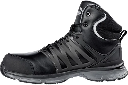 Miniatura 2 de PUMA Safety Velocity 2.0 Negro MID ASTM SD Zapatos de seguridad Puntera de seguridad Metal Free Fibra de vidrio Toe Cap Slip Resistant Hombres