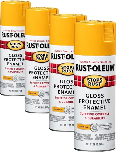 Miniatura 29 de Rust-Oleum 285092 - Pintura en aerosol para prevención del óxido, 12 onzas, transparente satinado Satinado claro