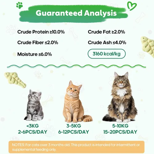 Miniatura 3 de Golosinas para gatos de interior con hierba gatera de 13.4 onzas con control de bola de pelo y cuidado dental, bocadillos naturales de pollo