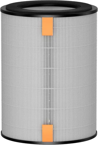 DREO Filtro de repuesto para purificadores de aire, filtro HEPA para ventilador de torre DREO purificador MC710S, con filtración de 2 etapas, negro,