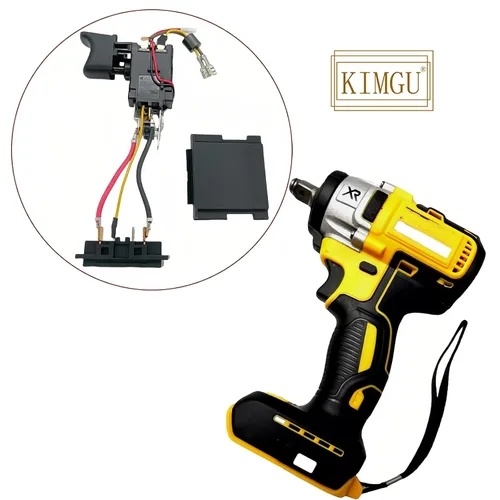 Miniatura 7 de N860998 N359999 N268389 N084669 KIMGU Interruptor Reemplazo para DeWALT DCF880 DCF885 DCF885B DCF885C2 DCF885L2 DCF885M2 DCF885L1 Impact Driver