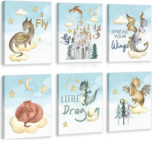 Miniatura 28 de CHDITB Decoración de aula de libros de lectura, citas inspiradoras, impresión artística de pared para niños, 12 x 16 pulgadas, libros motivacionales