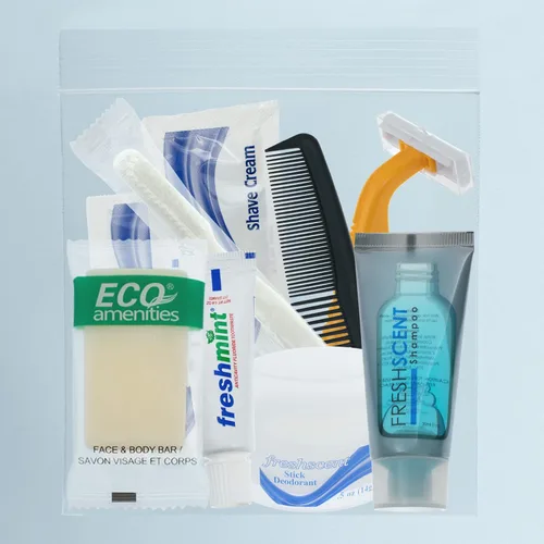 Miniatura 4 de Moda West 24 kits – Caja a granel de artículos de tocador de lujo al por mayor de artículos de tocador esenciales para hombres, mujeres, viajes