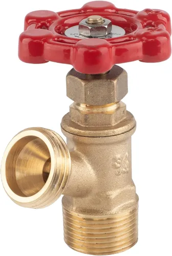 Miniatura 7 de Hausen Válvula de drenaje de caldera de 3/4 pulgadas MHT x 1/2 pulgada FIP, latón, certificado cUPC, ideal para calderas y calentadores de agua