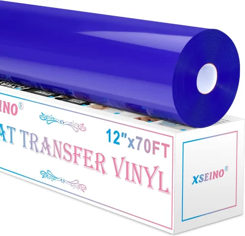 Miniatura 7 de XSEINO Vinilo de transferencia de calor HTV para camisetas de 12 x 10 pulgadas, paquete de 13 vinilos perfectos para planchar para Cricut